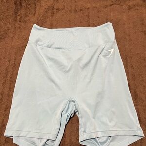 Gymshark Sky Blue Women's Athletic Shorts
